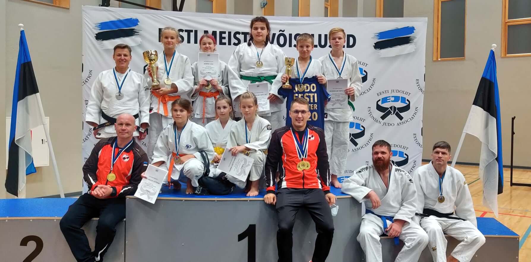 Džuudo Eesti C-klassi ja veteranide MV tulemused