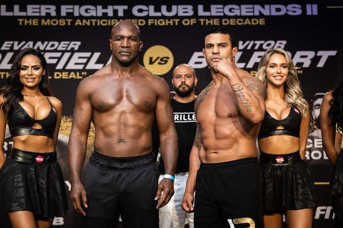 Vitor Belfort alistas Evander Holyfieldi