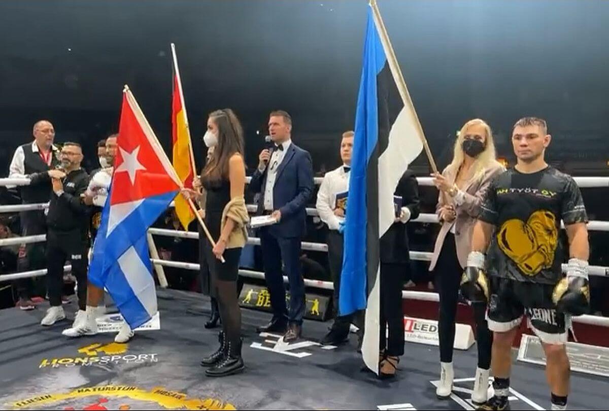 Kroonide lahing: Semjonov poksis Saksamaal WBF-i tiitlile