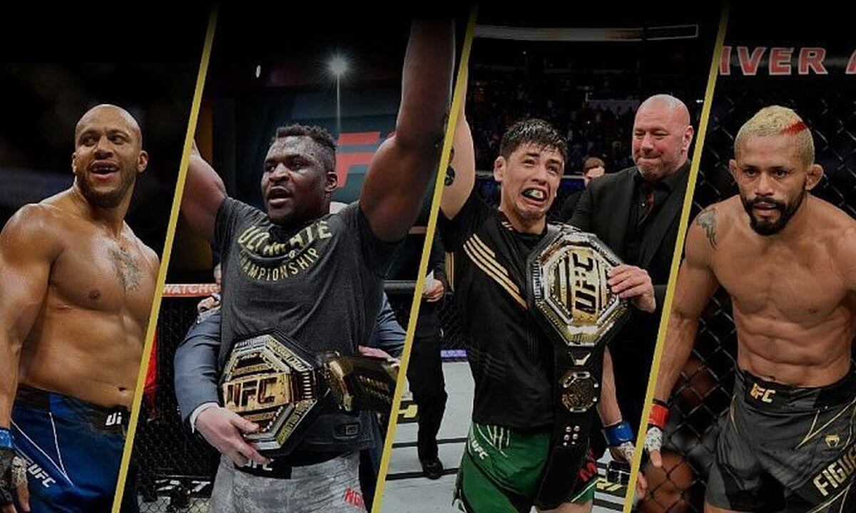 UFC-s võitlesid kolm valitsevat meistrit