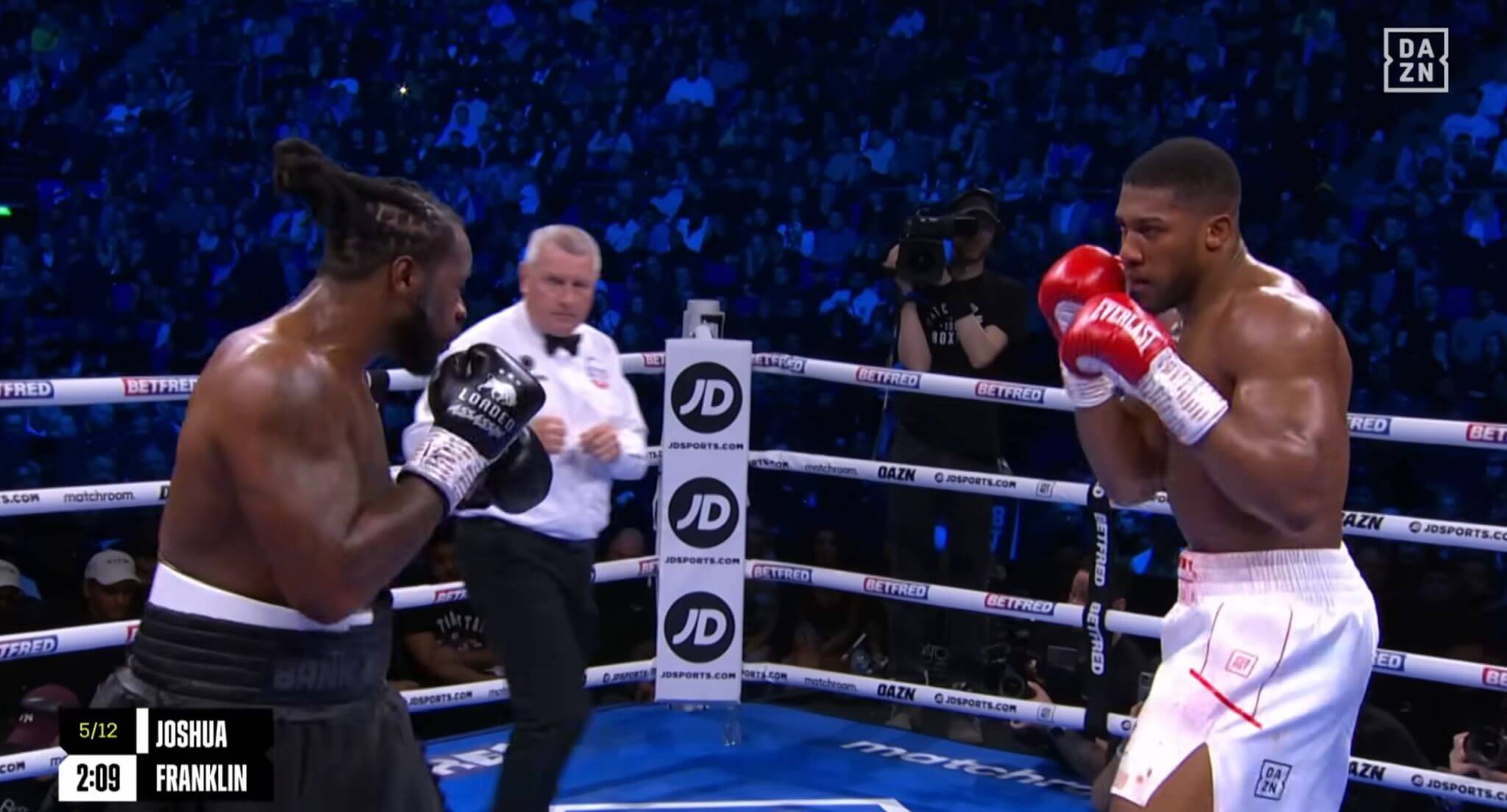 Anthony Joshua vs Jermaine Franklin