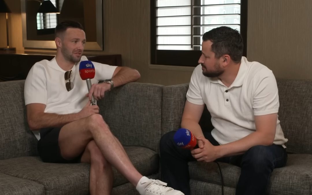 Josh Taylor lahkus ühiselt online-intervjuult Teofimo Lopeziga