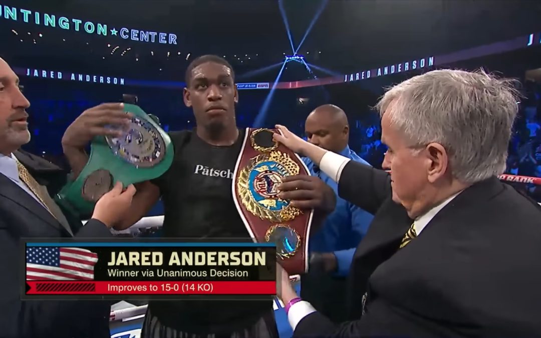 Tõusev raskekaallane Jared Anderson ütleb, et on alati oma parimas vormis