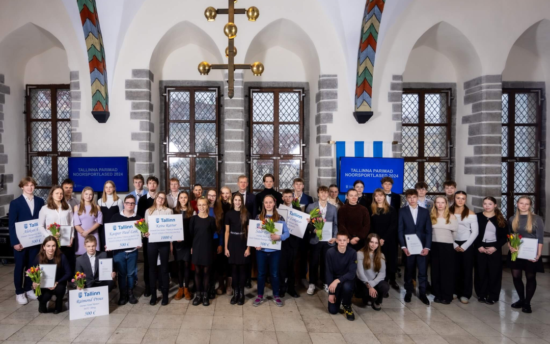 VAATA NIMEKIRJA I Tallinn tunnustas silmapaistvaid noorsportlasi ja nende treenereid