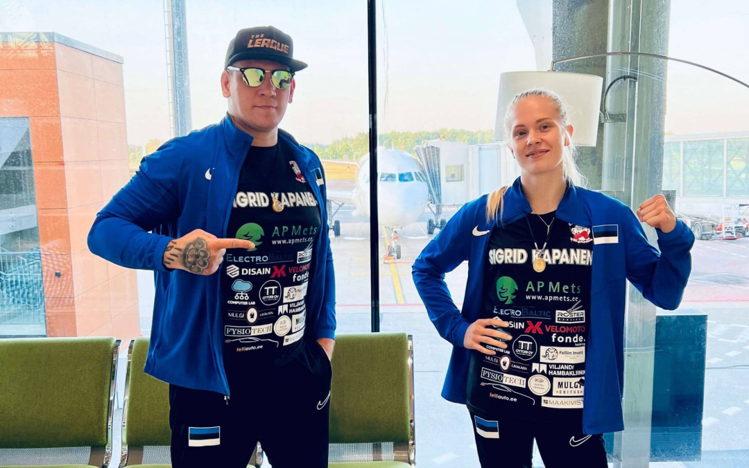 RAUDSET RUSIKAT I Sigrid Kapanen ja tema treener Ringo Tipp startisid taipoksi MM-ile