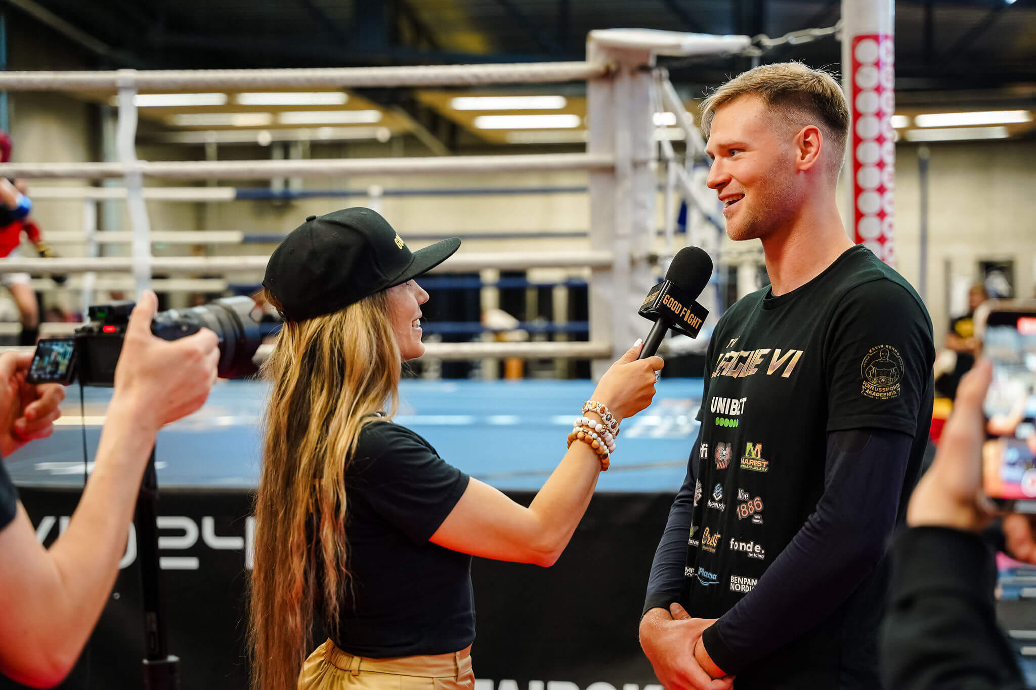 Monika Kuzmina ja Uno Andreas Tavast. Foto: GoodFight, Evelin Kruus