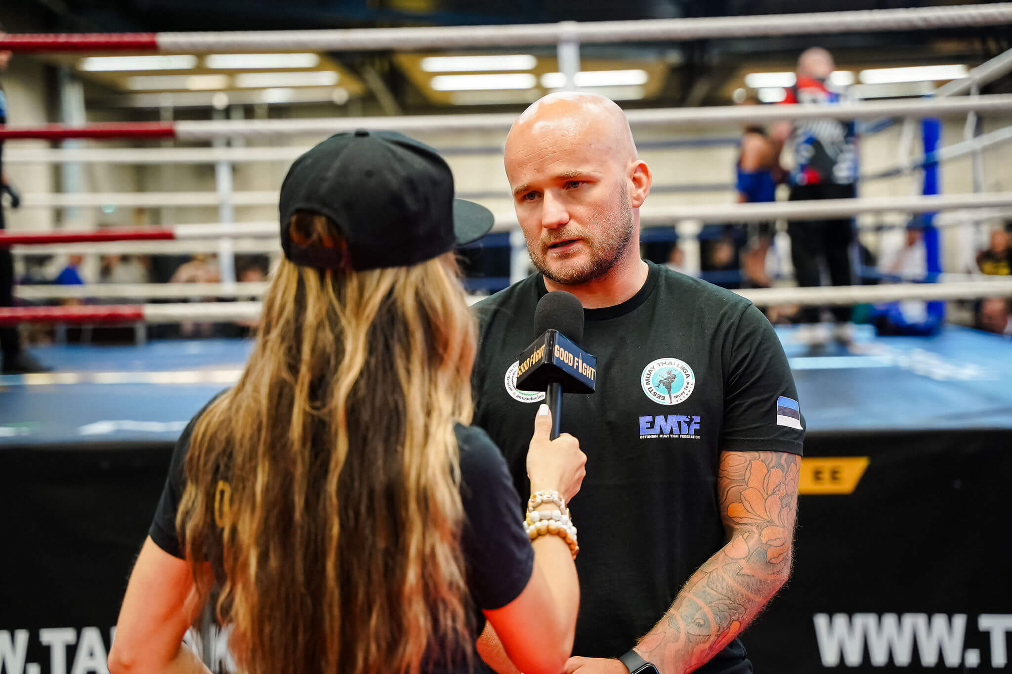 Monika Kuzmina ja Kevin Renno. Foto: GoodFight, Evelin Kruus