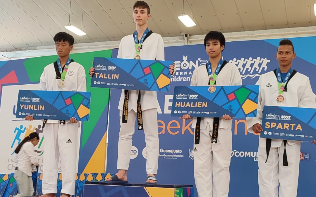 Svjatoslav Moskovtsev tõi taekwondo rahvusvahelistelt laste mängudelt Eestile kuldmedali